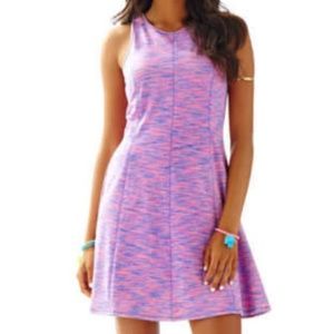 NEW Lilly Pulitzer Cove Dress Flamingo Pink Space